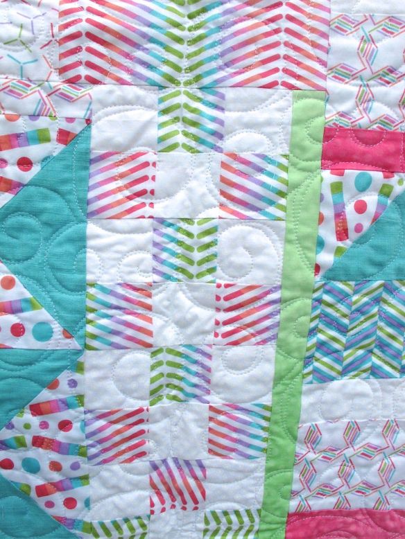 Sampler quilt from Quilts! Quilts!! Quilts!!! by Diana McClun and Laura Nownes using Pop Rox fabric Sampler quilt from Quilts! Quilts!! Quilts!!! by Diana McClun and Laura Nownes using Pop Rox fabric