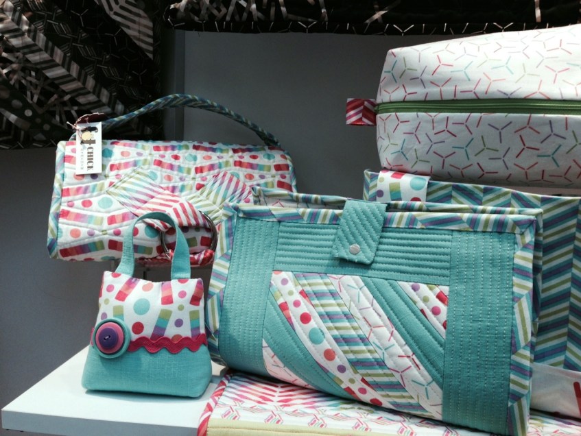 Pop Rox display in the Andover Fabrics booth at Spring Quilt Market 2014