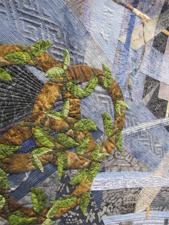 Detail of Ancient Meets Modern by Barbara C. McElroy Detail of Ancient Meets Modern by Barbara C. McElroy