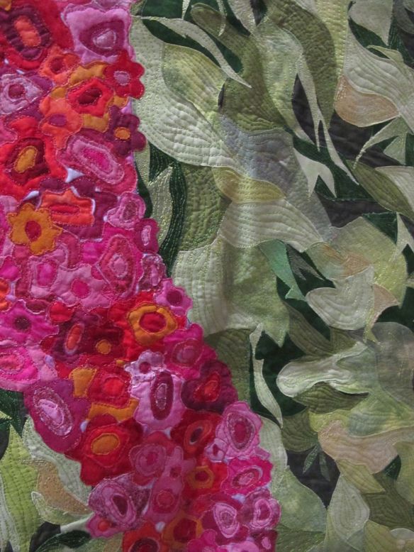 Detail of Between the Flower Trails by Ruth Amir. Israel Detail of Between the Flower Trails by Ruth Amir. Israel