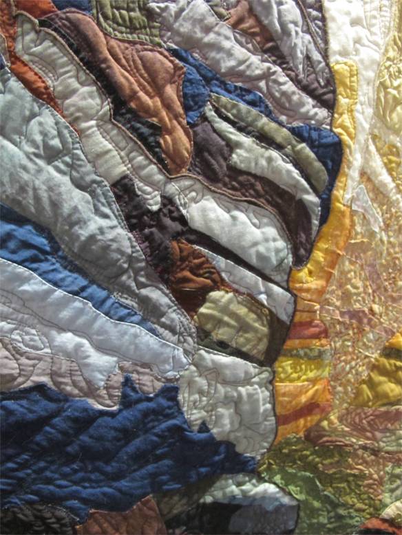 Detail of Canyon Shadows by Carolyn Villars Detail of Canyon Shadows by Carolyn Villars