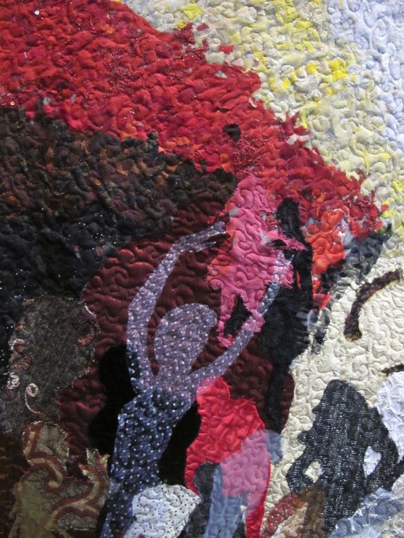 Detail of Everybody is Made in God's Image by Miriam Mayner. Israel Detail of Everybody is Made in God's Image by Miriam Mayner. Israel