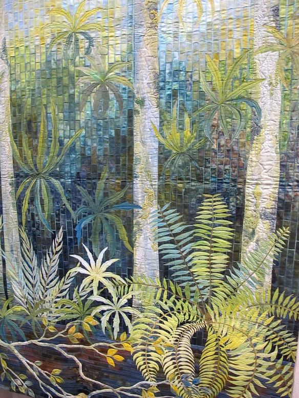 Detail of Fern pool by Gloria Loughman, Australia Detail of Fern pool by Gloria Loughman, Australia