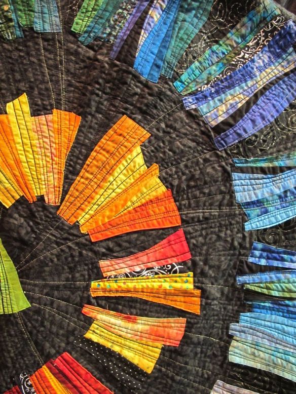 Detail of In the Fabric's Path by Orna Shahar. Israel Detail of In the Fabric's Path by Orna Shahar. Israel