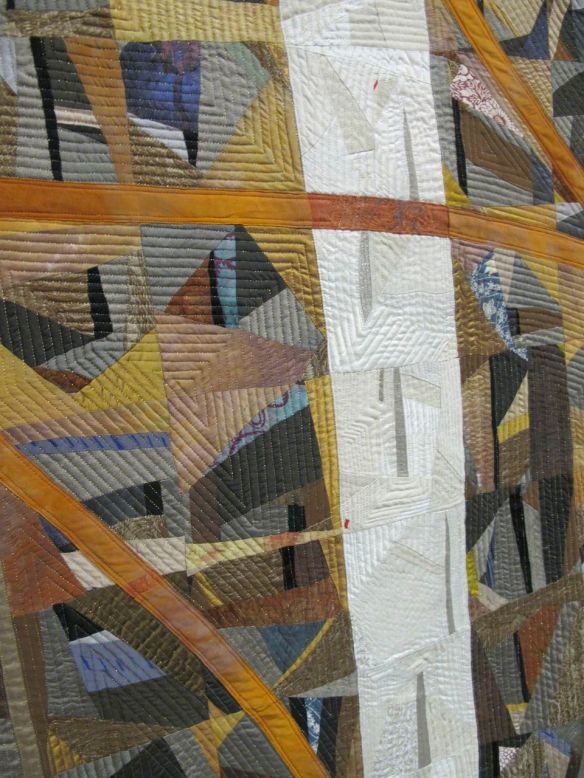 Detail of Layered Marks From the Sky by Carol Nilsen Detail of Layered Marks From the Sky by Carol Nilsen