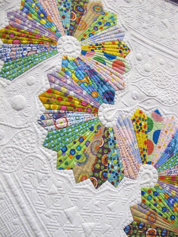 Detail of Let's Do the Dresden Twist by Teri L. Cherne, USA Detail of Let's Do the Dresden Twist by Teri L. Cherne, USA