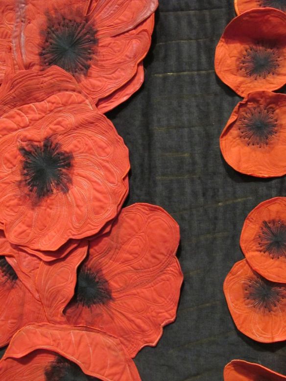 Detail of Soldier On by Lucy Carroll, Australia Detail of Soldier On by Lucy Carroll, Australia