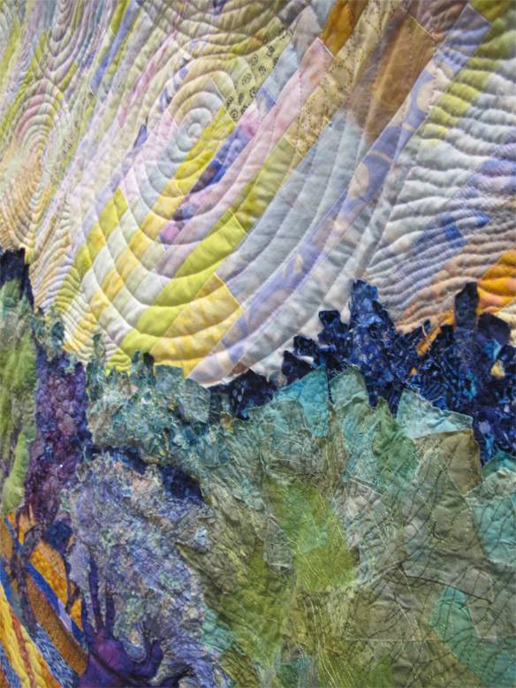 Detail of Trees with Yellow Sky by Jan Soules Detail of Trees with Yellow Sky by Jan Soules