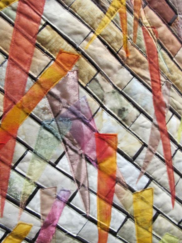 Detail of Up Against a Brick Wall by Janet C. Sears Detail of Up Against a Brick Wall by Janet C. Sears