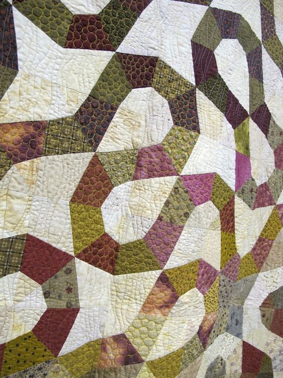 Detail of Up the Garden Path by Helen Pedersen, New Zealand Detail of Up the Garden Path by Helen Pedersen, New Zealand