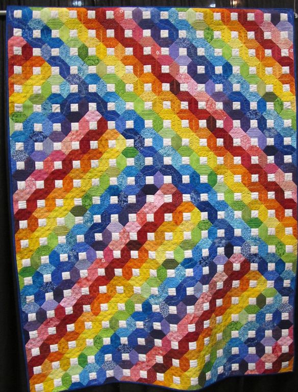 Rainbow Quilt by Grit Kovacs, Germany Rainbow Quilt by Grit Kovacs, Germany