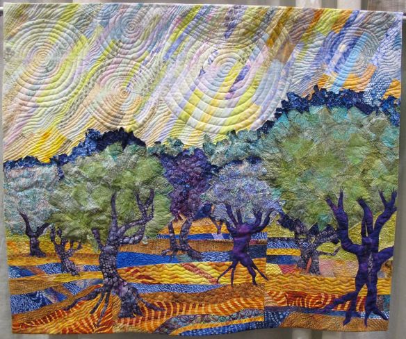 Trees with Yellow Sky by Jan Soules Trees with Yellow Sky by Jan Soules