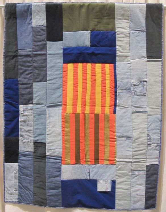 Work Clothes with Center Medallion by Allyson Allen, Original by Annie Mae Young, ca.1976 Work Clothes with Center Medallion by Allyson Allen,Original by Annie Mae Young, ca.1976