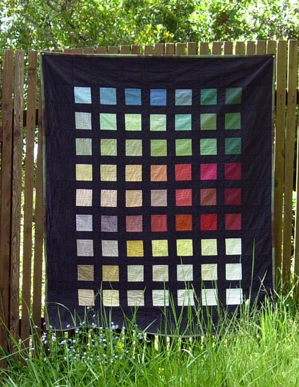 Colorblock Quilt by Stacey Sharman of Peppermint Pinwheels