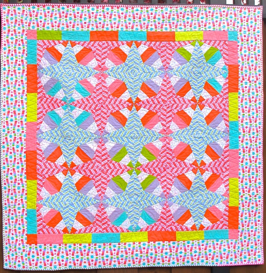 The Carnival Quilt by Stacey Sharman of Peppermint Pinwheels