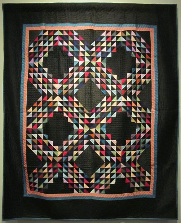 Ocean Waves, c. 1920. Purchased from Roman E. Miller, made by his mother. Sugarcreek, Holmes County. Cotton Ocean Waves, c. 1920. Purchased from Roman E. Miller, made by his mother. Sugarcreek, Holmes County. Cotton