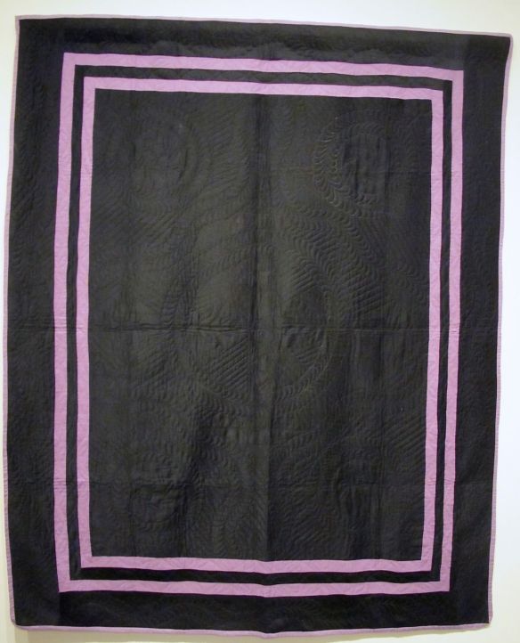 Split Bars, c. 1920. Unknown Maker, Initialed M on the back. Holmes County. Cotton. IMG_4613