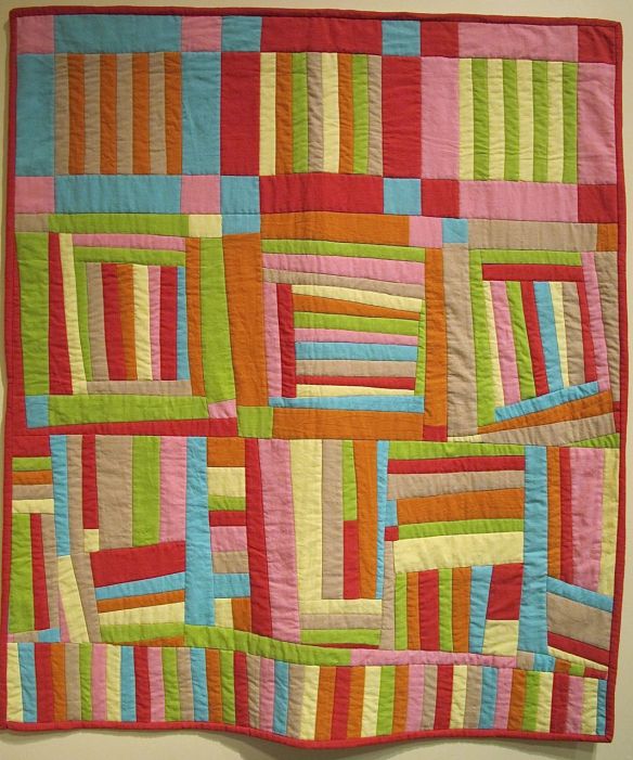 Circus Improv by Carol Van Zandt 2014, using Andover textured solids Circus Improv by Carol Van Zandt 2014, using Andover textured solids