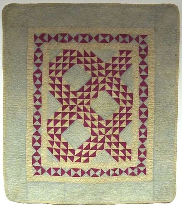 Ocean Waves, c. 1890-1900. Unknown maker. Holmes County. Cotton.