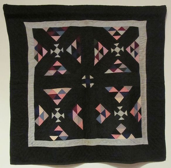 Railroad Crossing, c. 1920-1980. Unknown maker. Geauga County. Cotton. 