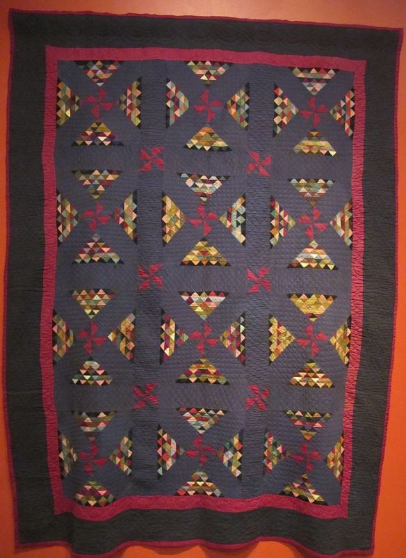 Railroad Crossing, c. 1890-1910. Unknown maker. Baltic, Holmes County. Cotton.