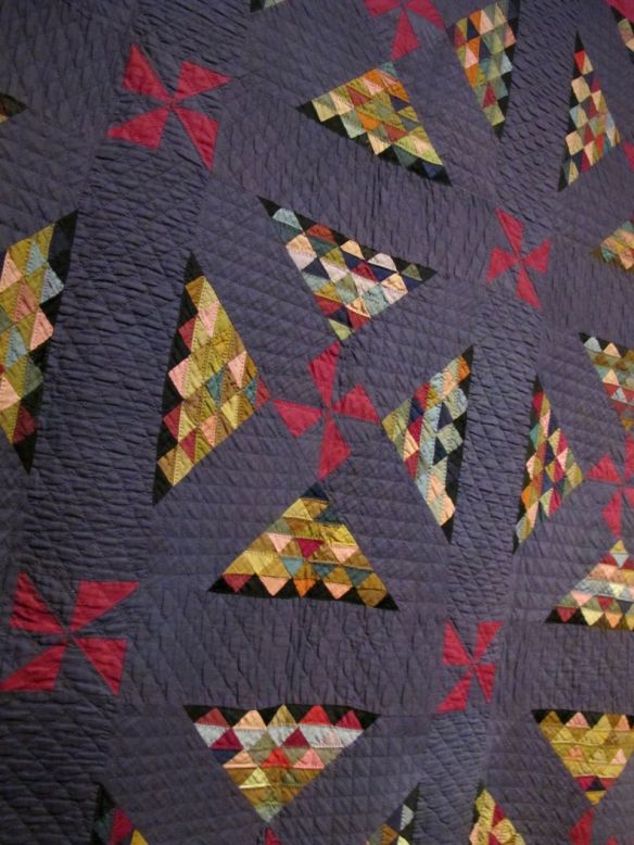 Railroad Crossing, c. 1890-1910. Unknown maker. Baltic, Holmes County. Cotton.