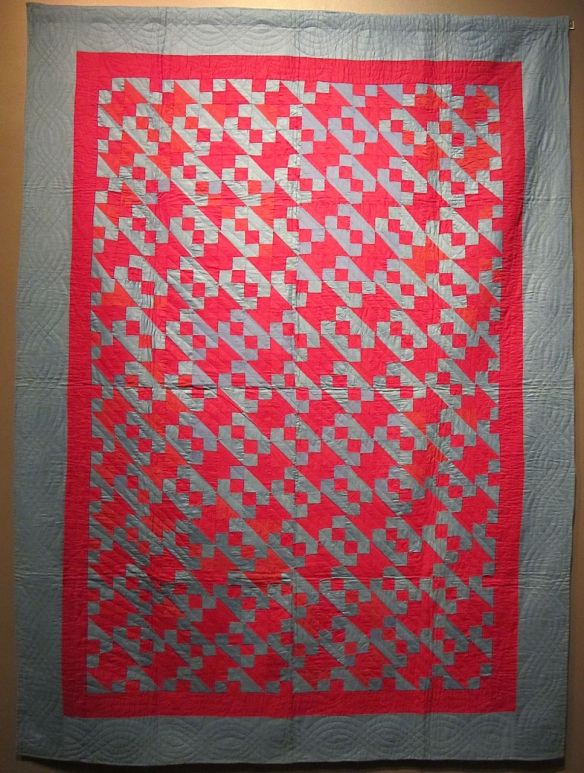 Jacob's Ladder, c. 1915-20. Unknown maker. Holmes County. Cotton.