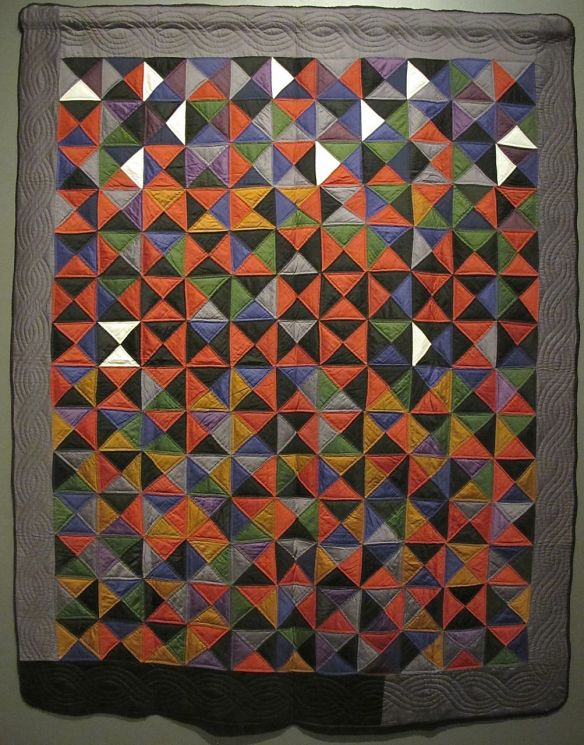 Broken Dishes, c. 1925. Unknown maker. Holmes County. Cotton.