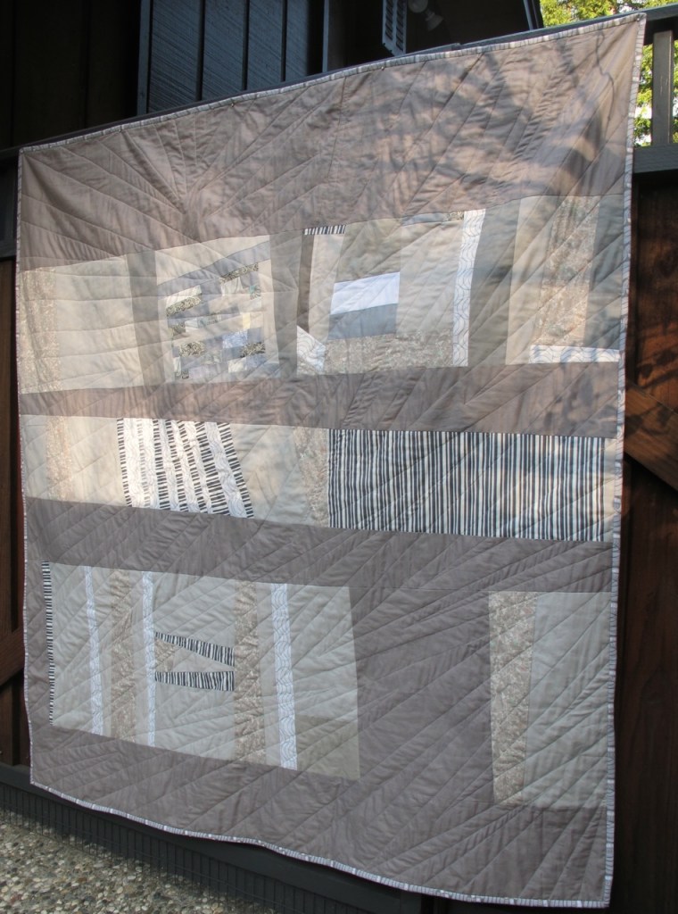 Shades of Grey Quilt by Carol Van Zandt