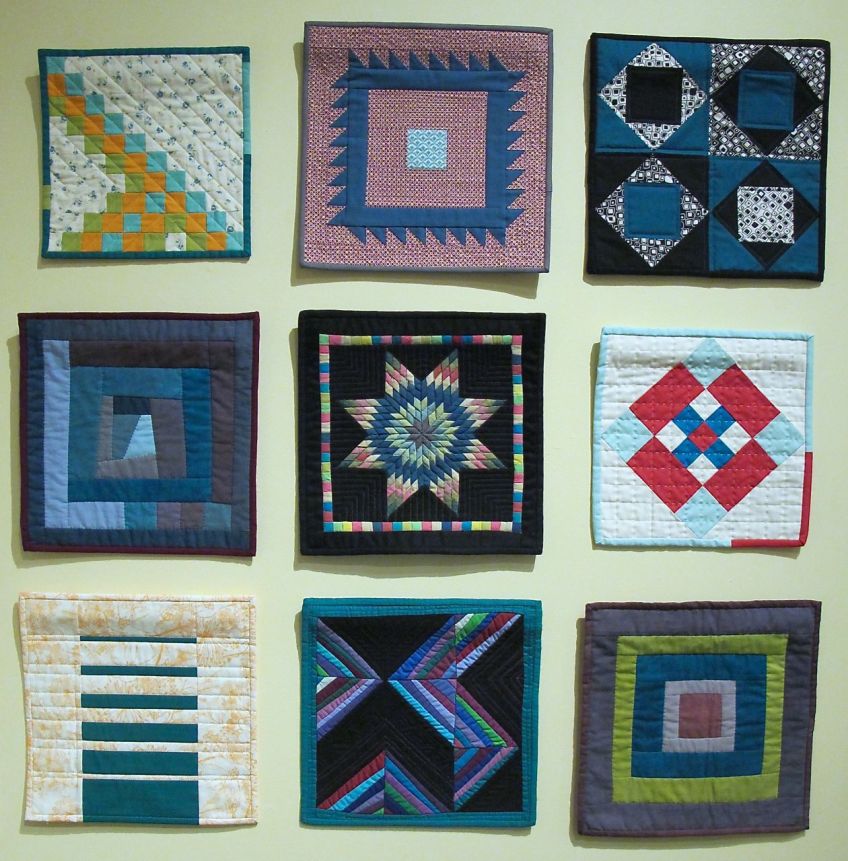 East bay Mini Composition by (L-R, top to bottom) Terry Carpenter, Kristen Takakuwa, Chancy Fessler, Linda Hlady, Stacey Sharman, Margaret Glendening, Terri Carpenter, Claire Sherman, Linda Hlady