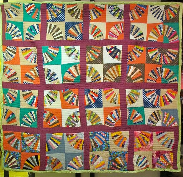 Fan c. 1975-2000 Found in Wood County, Texas. From the collection of Roderick Kiracofe