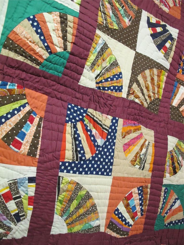 Fan c. 1975-2000 Found in Wood County, Texas. From the collection of Roderick Kiracofe