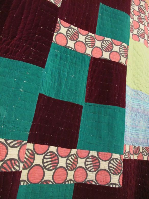 Nine Patch (double-sided) c..1975-2000 Found in Texas from the collection of Roderick Kiracofe