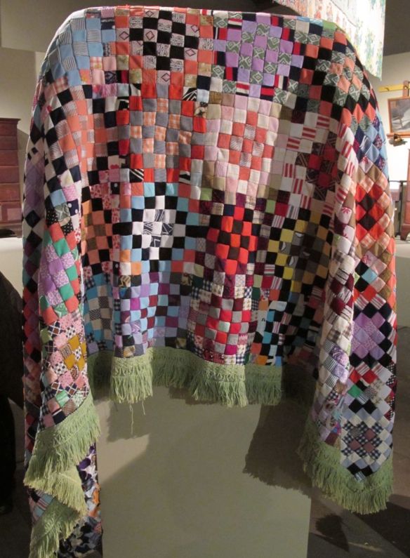 Mosaic Rose (based on One Patch) c. 1950-2000, found in Arkansas, from the collection of Roderick Kiracofe