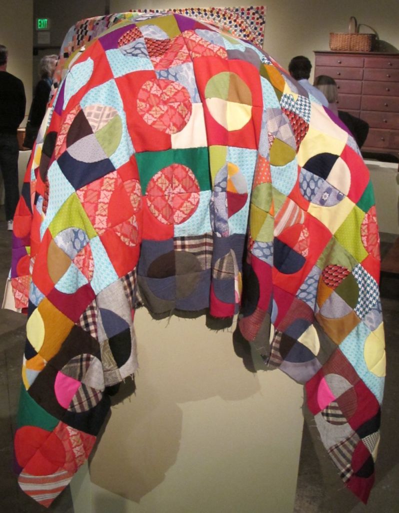 Circles (unfinished top) c. 1960-1980, found in Texas, from the collection of Roderick Kiracofe