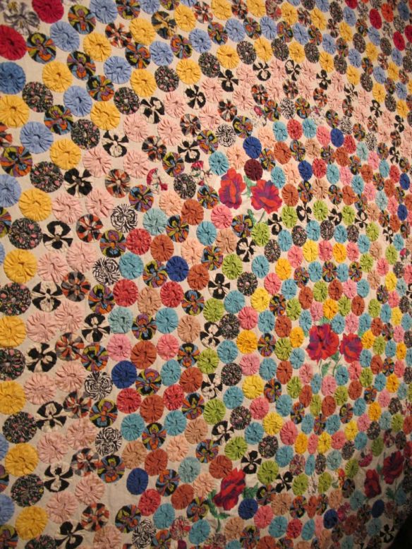 Unique Yo Yo 1964, by Laura Otto (b. 1881 d. 1971) Fairview Park, Ohio, from the collection of Roderick Kiracofe