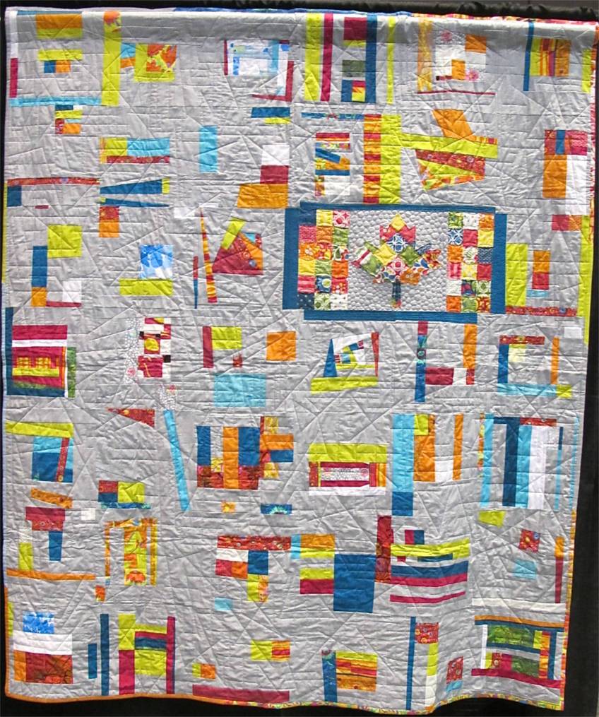 QuiltCon charity quilt