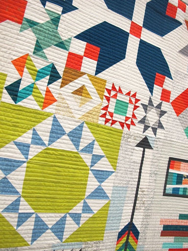 Long Island Modern Sampler by Kim Soper, Centerport, New York