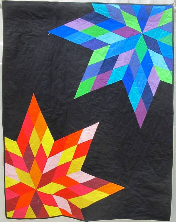 Sunrise Sunset by Katherine Dithmer, League City. TX. Pieced and quilted by Christina Powell.