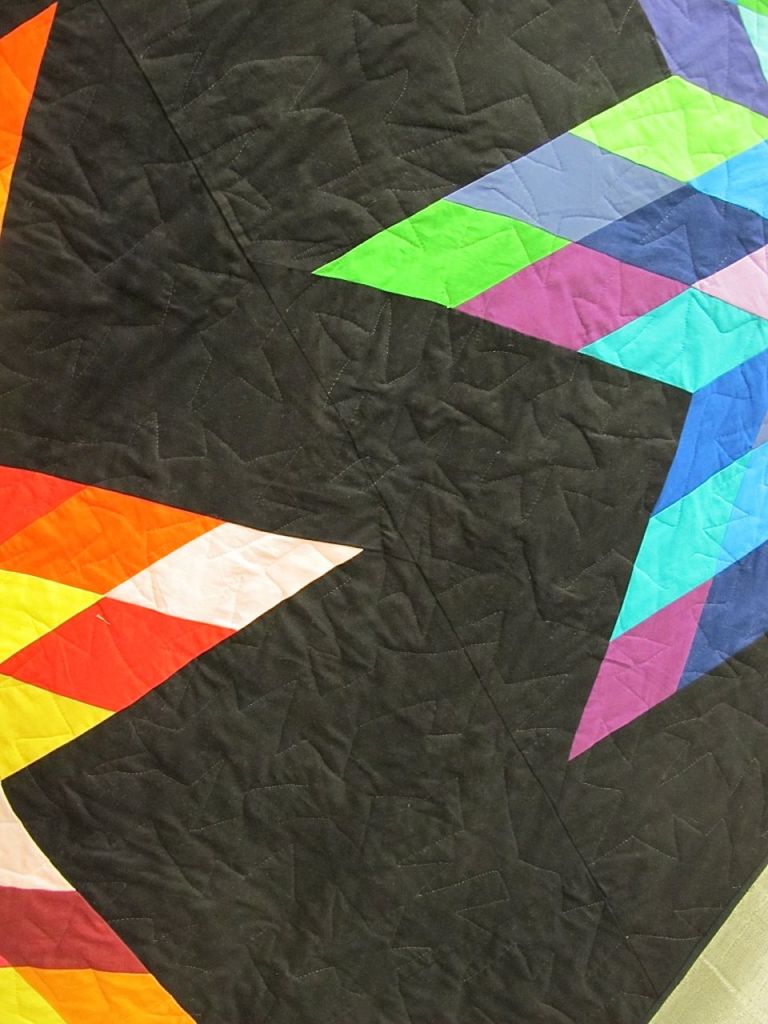 Sunrise Sunset by Katherine Dithmer, League City. TX. Pieced and quilted by Christina Powell.