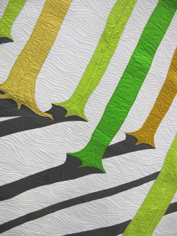 Grove by Casey York. St. Louis, Missouri. Quilted by Angela Walters.