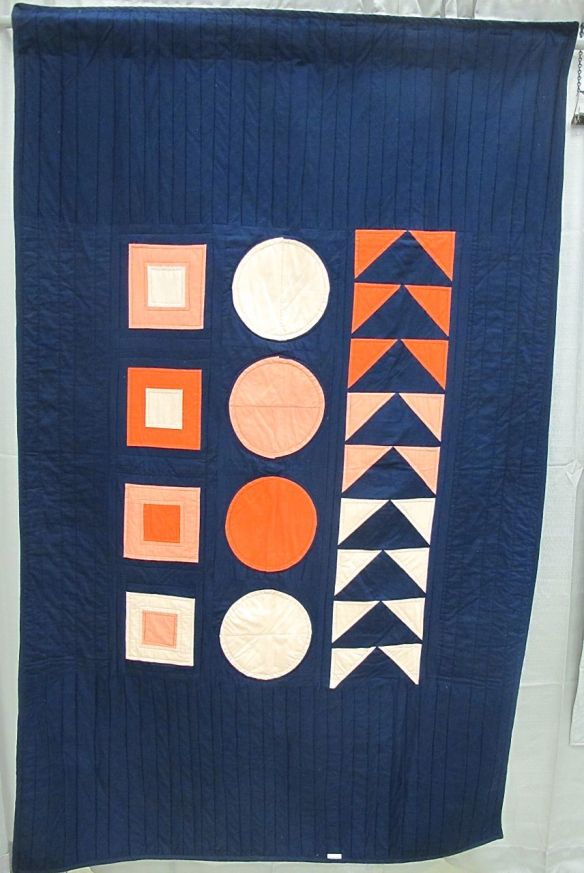 Wooden Block Quilt by Sarah Laws. Portland, Oregon.