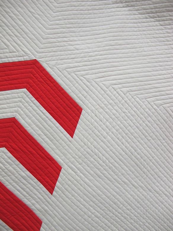 Ascend by Nicole Neblett. Chapel Hill, North Carolina. 2nd place, Minimalist Design Category QuiltCon 2015