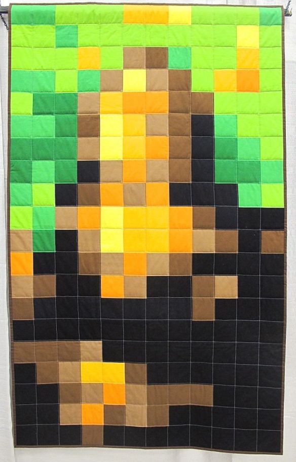 The Mona Lisa by Rowena Bayliss. Cheltenham, Gloucestershire, UK.