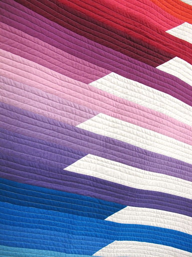 Cascade Quilt by Kristi Schroeder. Dallas, Texas.