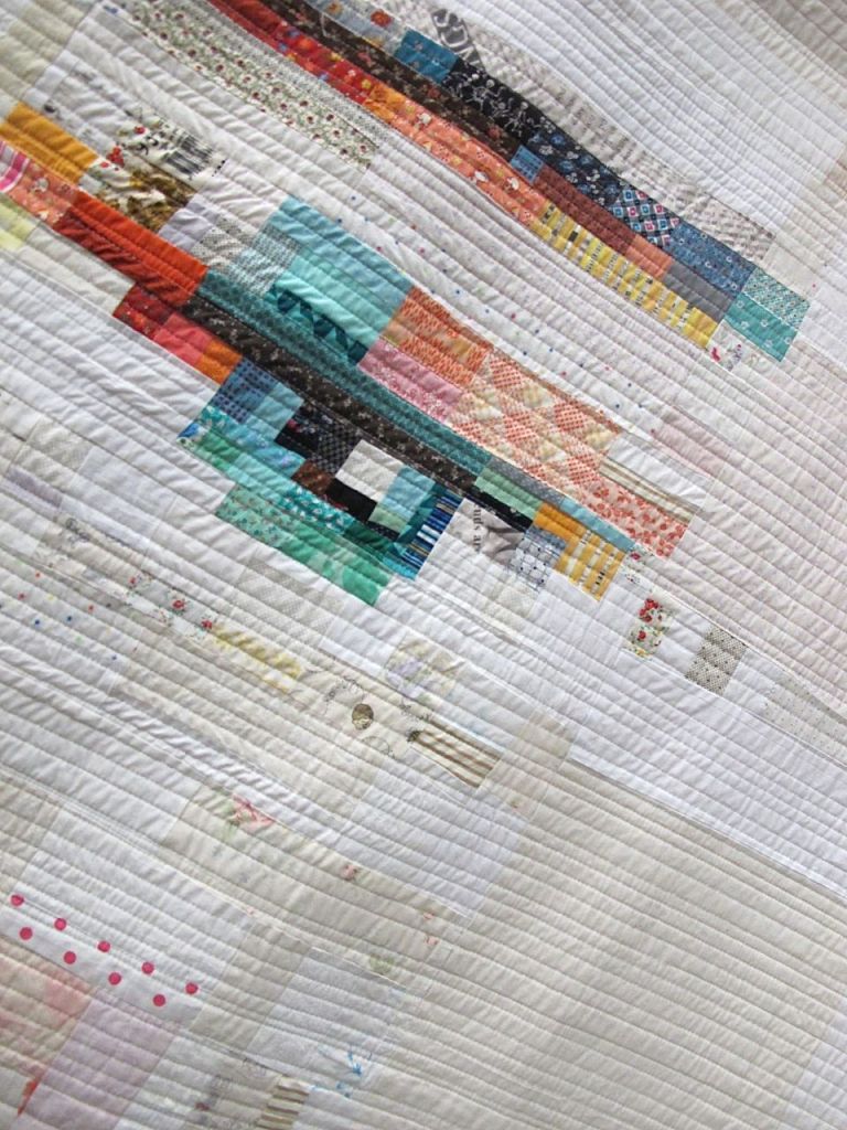 Face #1 by Melissa Averinos. West Barnstable, MA. Judge's Choice, QuiltCon 2015.