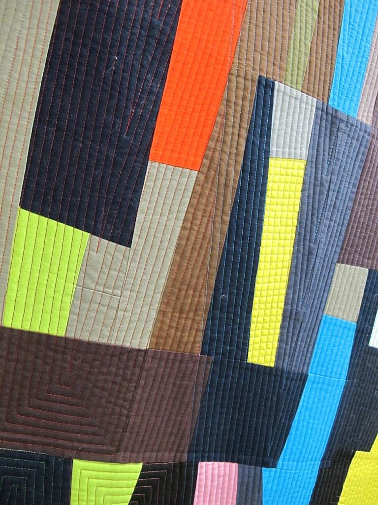 Aleph Bet by Serena Brooks. Los Angeles, CA. 2nd Place Improvisation category, QuiltCon 2015.