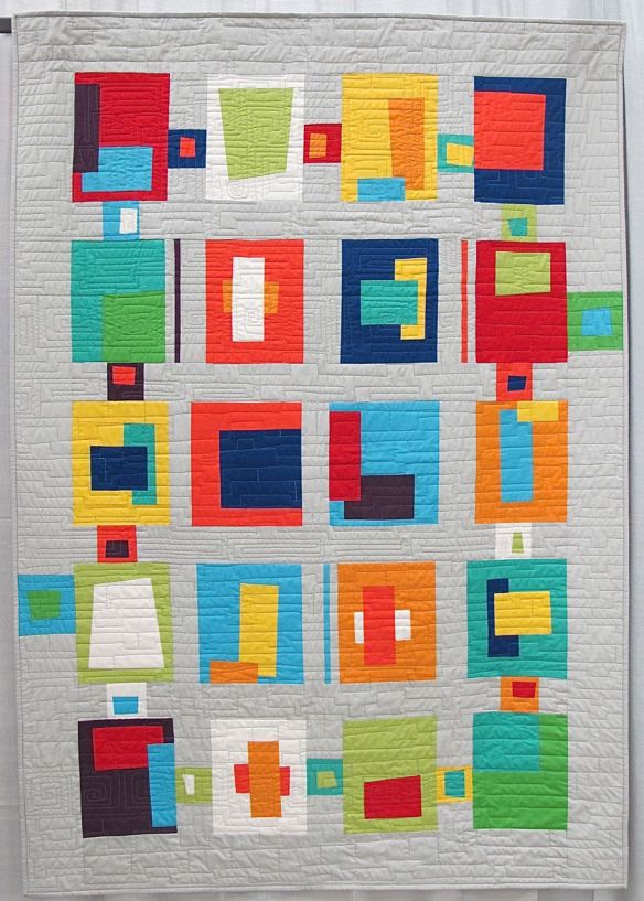 Blocks from the Crayon Box by Carolyn Griffith. Abilene, Texas.