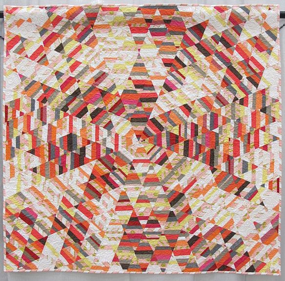Sunburst Quilt by Tara Faughnan. Oakland, CA.