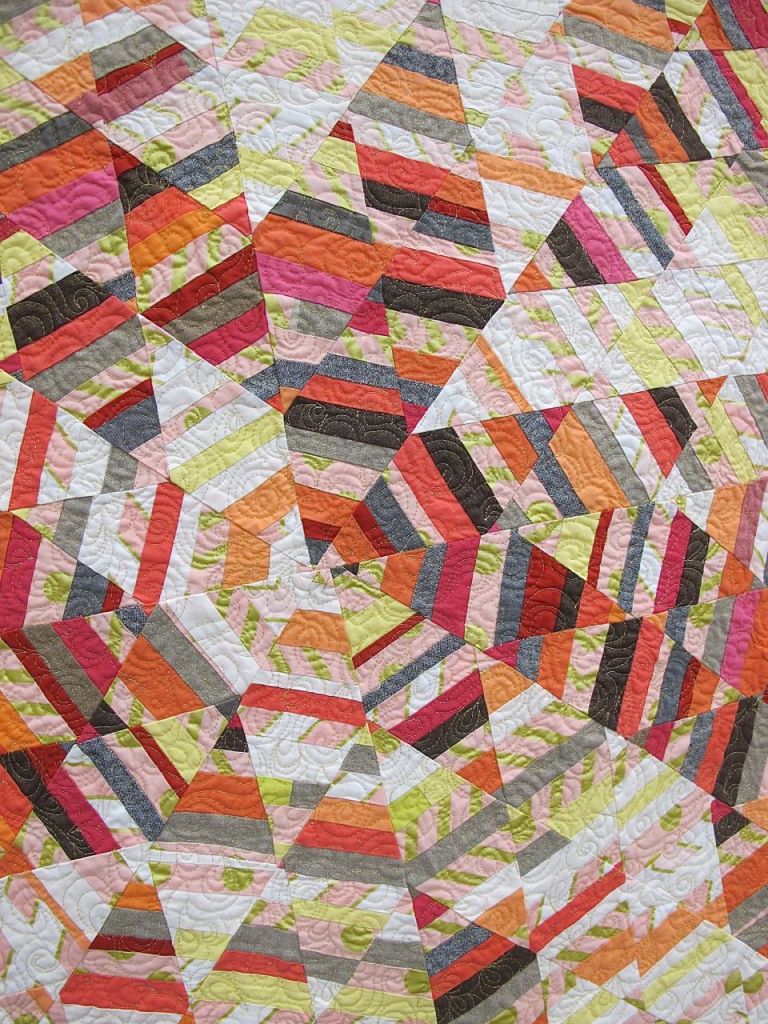Sunburst Quilt by Tara Faughnan. Oakland, CA.